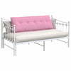 Cuscino schienale Vidaxx in tessuto rosa 140 x 19 x 50 cm
