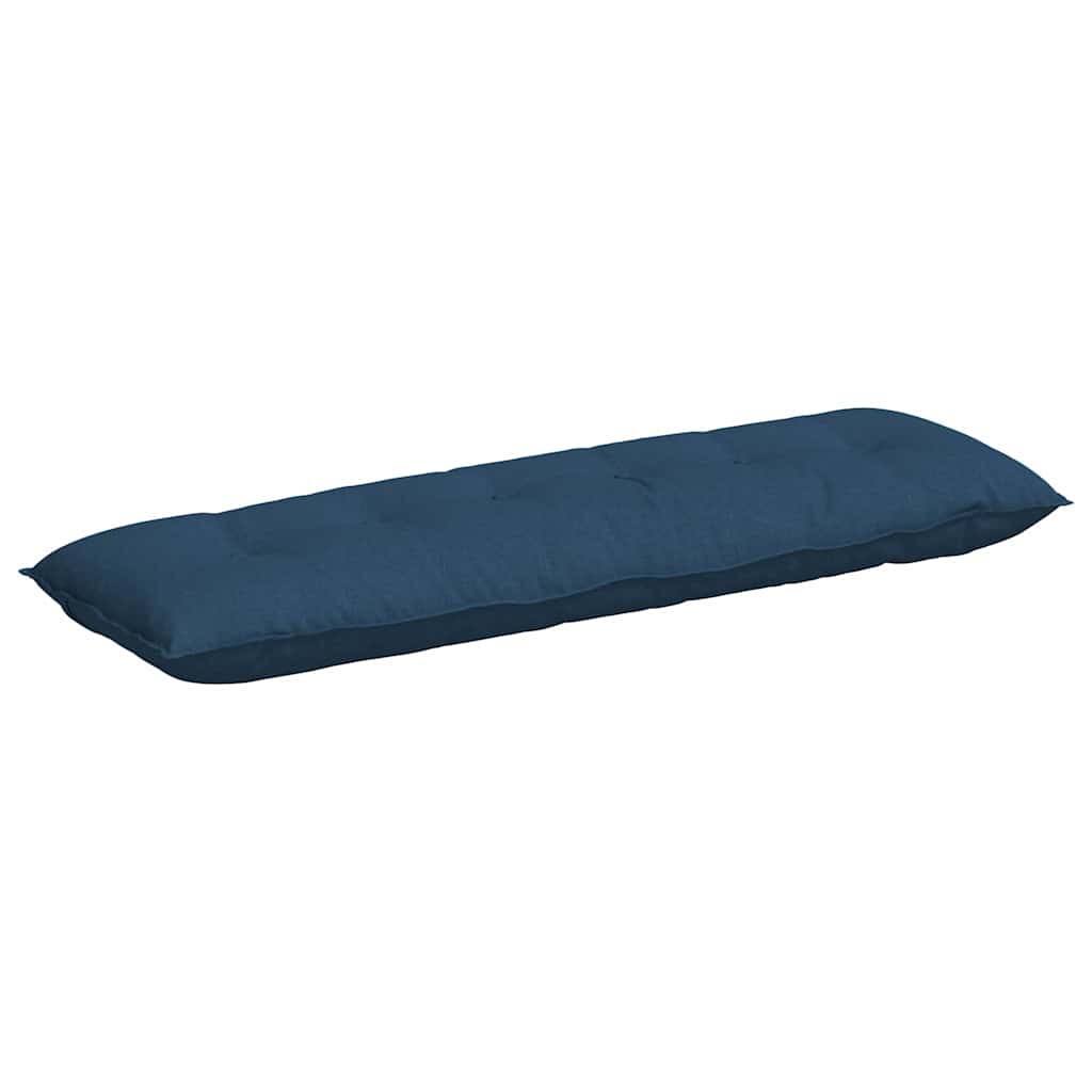 Vidaxx cojín de respaldo azul 160 x 19 x 50 cm tela