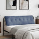Cuscino schienale Vidaxx blu 160 x 50 cm in tessuto a corde