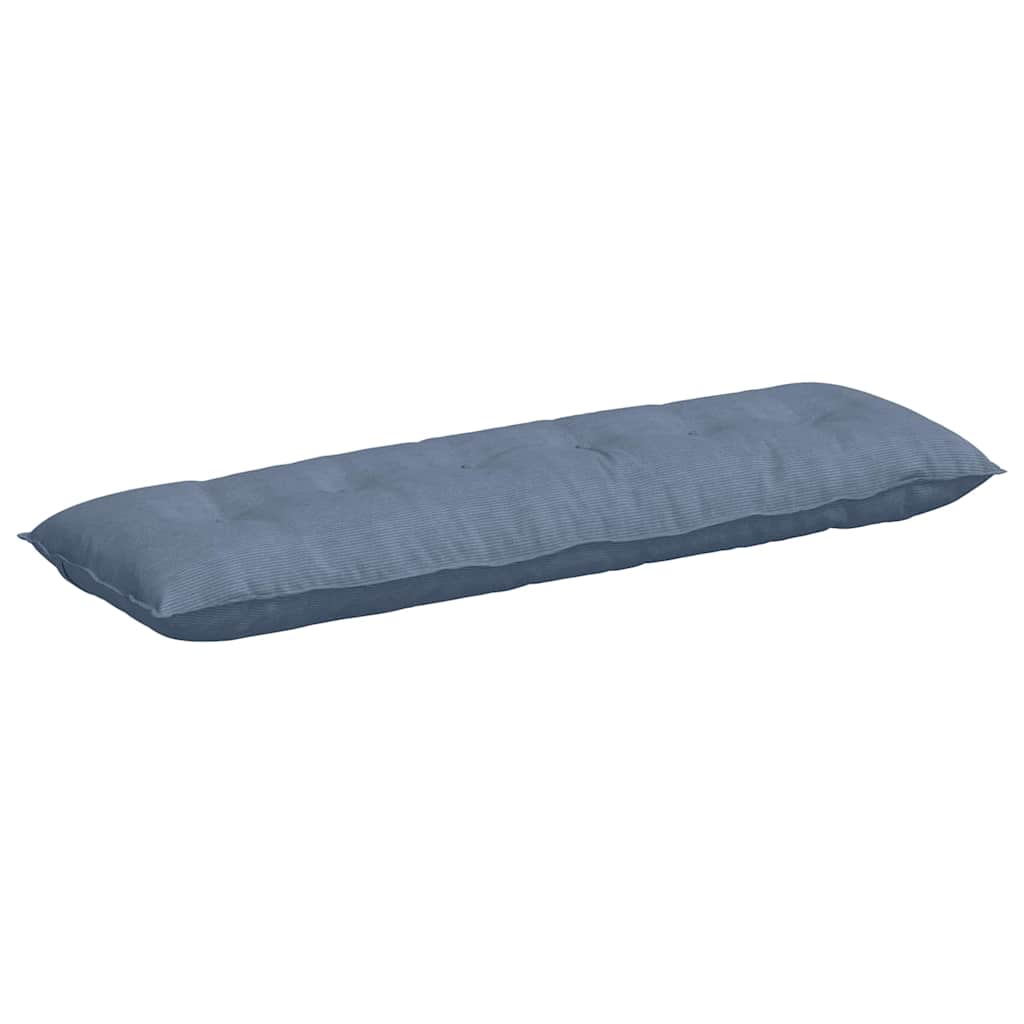 Cuscino schienale Vidaxx blu 160 x 50 cm in tessuto a corde