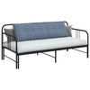 Cuscino schienale Vidaxx blu 160 x 50 cm in tessuto a corde