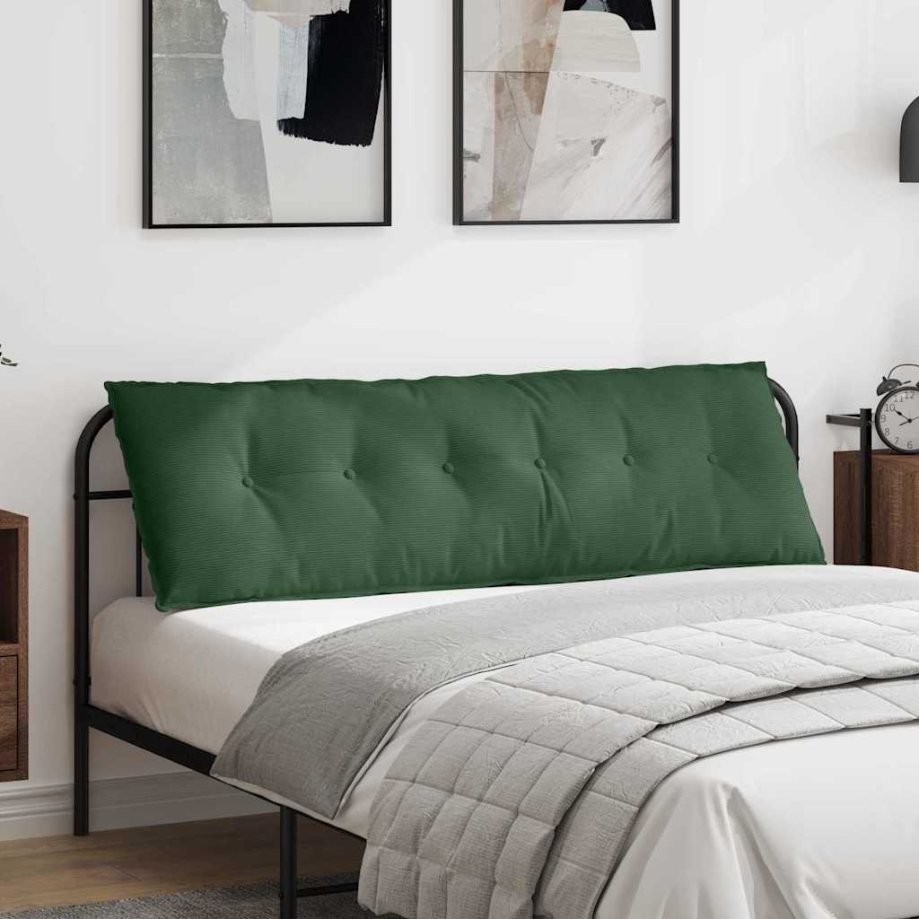 Cuscino schienale Vidaxx verde giungla 160 x 50 cm in tessuto a corde