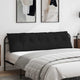 Cuscino schienale Vidaxx tessuto nero 180 x 19 x 50 cm