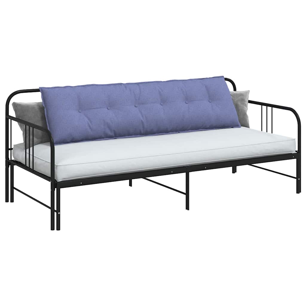 Vidaxx cojín de respaldo jeans azul 180 x 19 x 50 cm tela