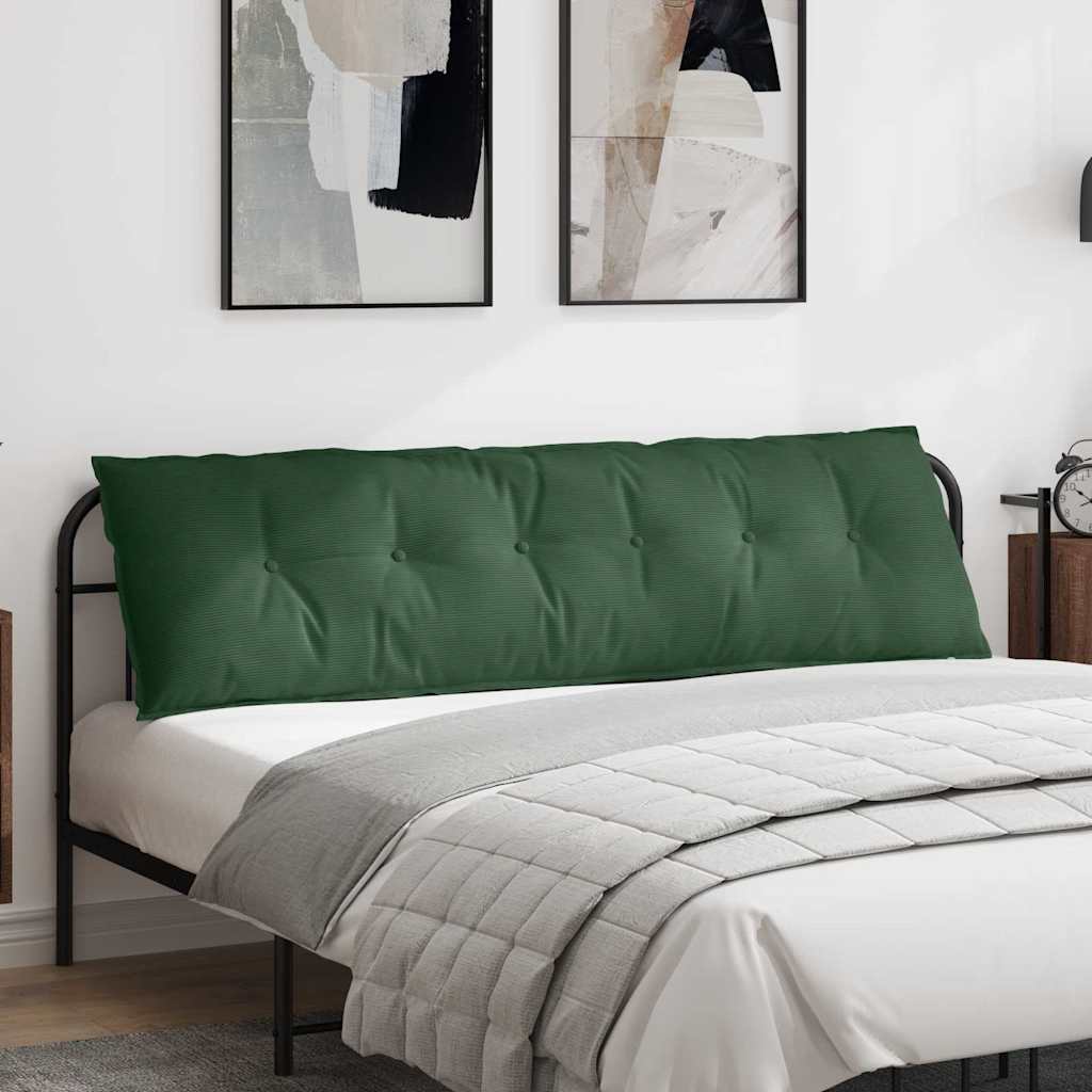 Cuscino schienale Vidaxx verde giungla 180 x 50 cm in tessuto a corde