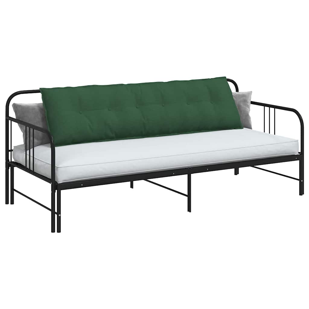 Cuscino schienale Vidaxx verde giungla 180 x 50 cm in tessuto a corde