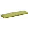 VidaXL cojín de respaldo tela verde claro 200 x 19 x 50 cm