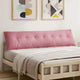 Vidaxl rugkussen roze 200 x 50 cm cordstof