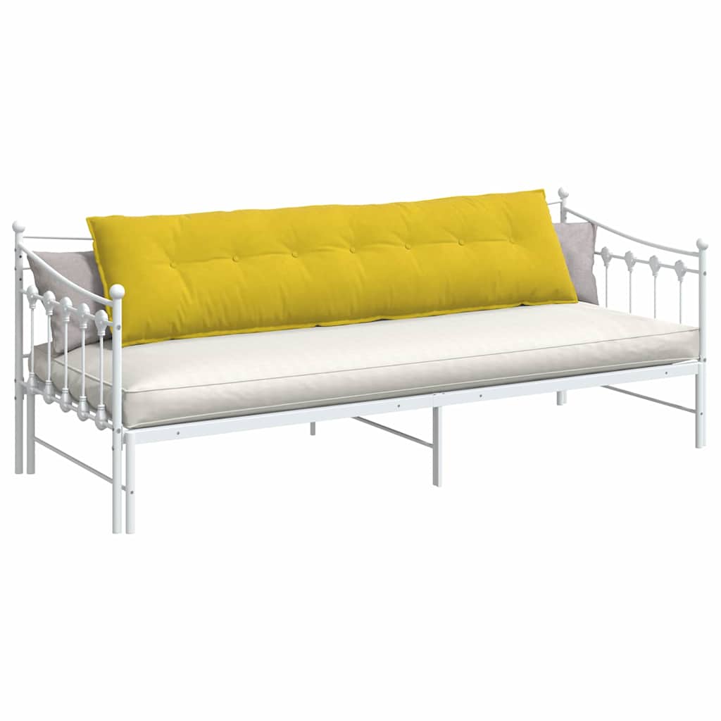 Cojín de respaldo vidaxx amarillo 200 x 50 cm tela de pana