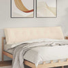 Vidaxl rugkussen beige 200 x 50 cm microvezel stof