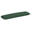 Vidaxx cojín de respaldo verde selva 200 x 50 cm tela de pana