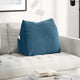 Vidaxl rugkussen blauw 60 x 20 x 50 cm cordstof