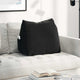 Vidaxx cojín de respaldo negro 60 x 20 x 50 cm tela de pana