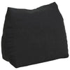 Vidaxl rugkussen zwart 60 x 20 x 50 cm cordstof