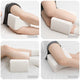 Vidaxl knee pillow wit polyester 26 x 21,5 x 15 cm