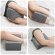 Vidaxl kniekussen éénkleurig grijs 26 x 21,5 x 15 cm polyester