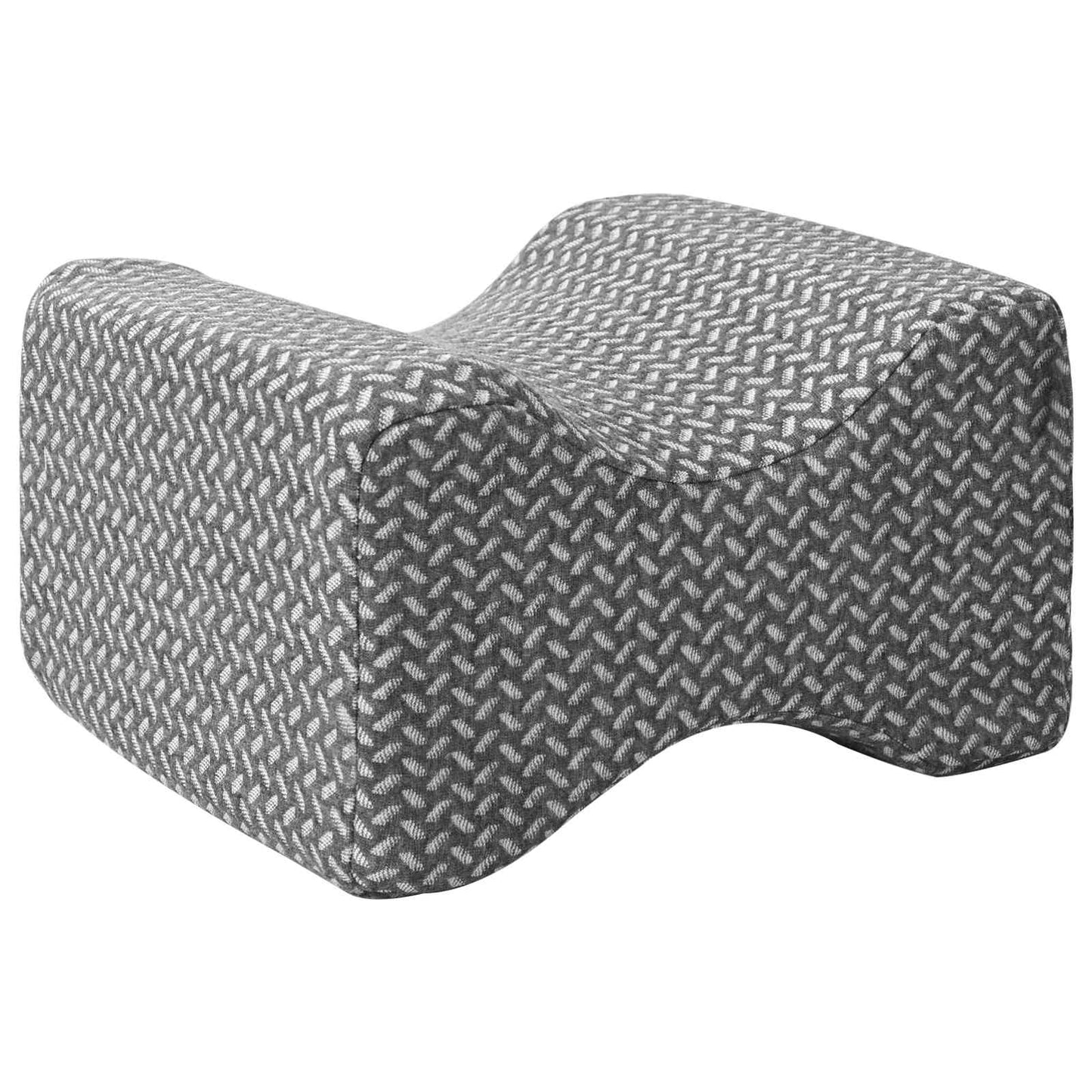 Vidaxx cojín para rodillas monocolor gris 26 x 21,5 x 15 cm poliéster