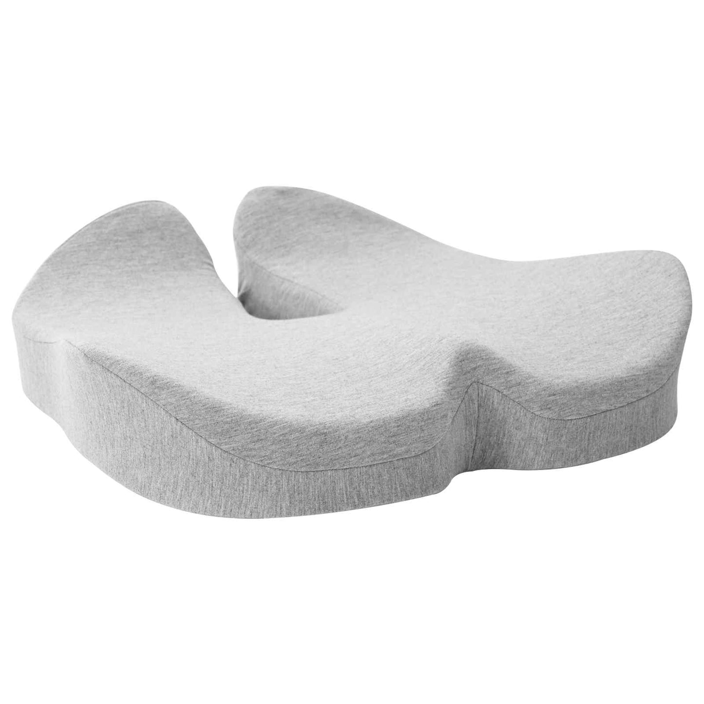 Cuscino Vidaxxl con cuscino grigio chiaro 50 x 43 x 10 cm in cotone