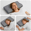 Cuscino VidaXL con cuscino grigio 60 x 34 x 11 cm in poliestere
