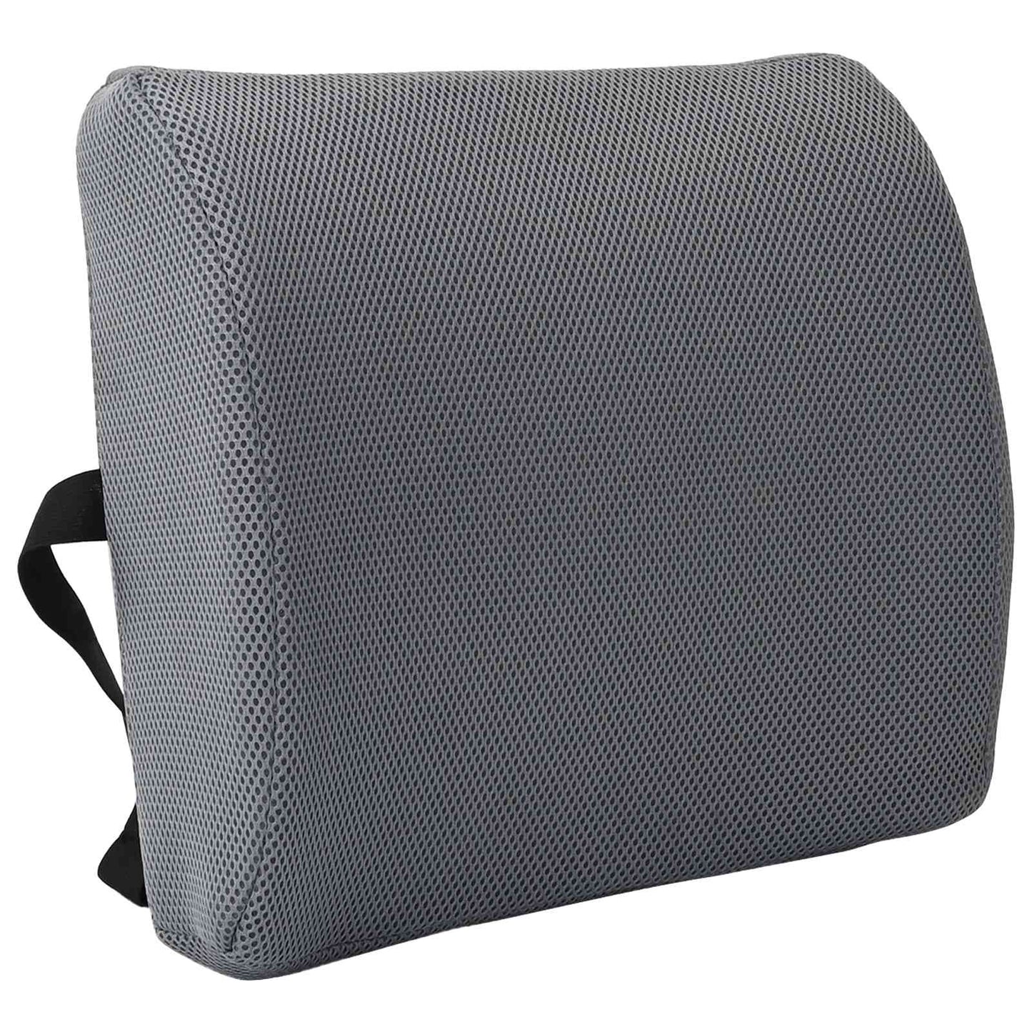 Vidaxl rugkussen met kussen grijs 36 x 30 x 12 cm met gaasdoek