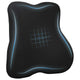 Cuscino VidaXL con cuscino nero 40 x 40 x 11 cm con tessuto a rete