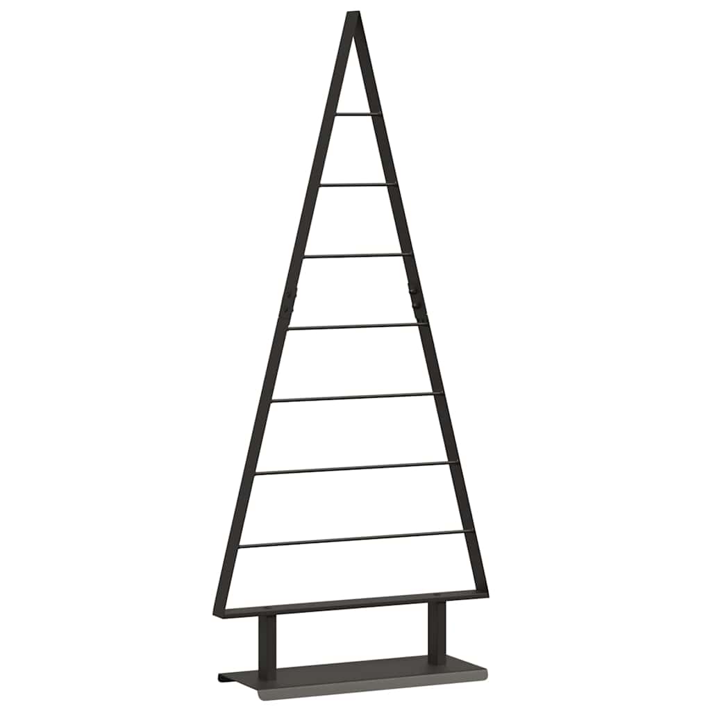 Árbol de Navidad de metal vidaxx con estándar de acero negro de 125,5 cm