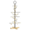 Vidaxl metalen kerstboom met standaard zwart 89 cm poedergecoat staal