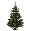 Vidaxl kerstboomstandaard zwart 40 x 40 x 21 cm staal