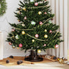 Vidaxl kerstboomstandaard antiek koper 40 x 40 x 20.5 cm staal