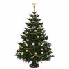 Vidaxl kerstboomstandaard antiek koper 40 x 40 x 20.5 cm staal