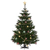 Vidaxl kerstboomstandaard 1.73 zwart 50 x 50 x 15,5 cm staal