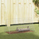 Vidaxl kippenhok zilver 110 x 55 x 55 cm gegalvaniseerd staal