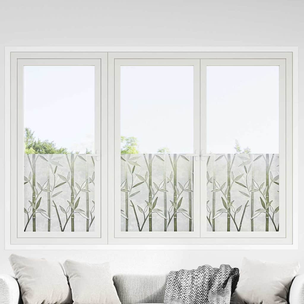Vidaxx Pellicola per finestre statistica modello bambù 45 x 500 cm PVC
