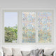 Vidaxl película estadística para ventanas transparente 90 x 500 cm PVC
