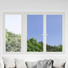Vidaxx Pellicola per finestre solari riflettente statica argento 45 x 2000 cm PVC