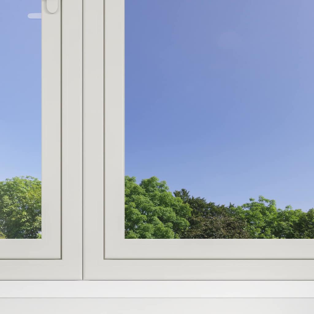 Vidaxx Pellicola per finestre solari riflettente statica argento 60 x 2000 cm PVC