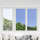 Vidaxx lámina solar reflectante estática para ventana plata 60 x 2000 cm PVC