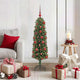 Vidaxx árbol de Navidad artificial verde 120 cm PVC y acero y plástico