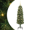 Vidaxx albero di Natale artificiale verde 120 cm in PVC e acciaio e plastica
