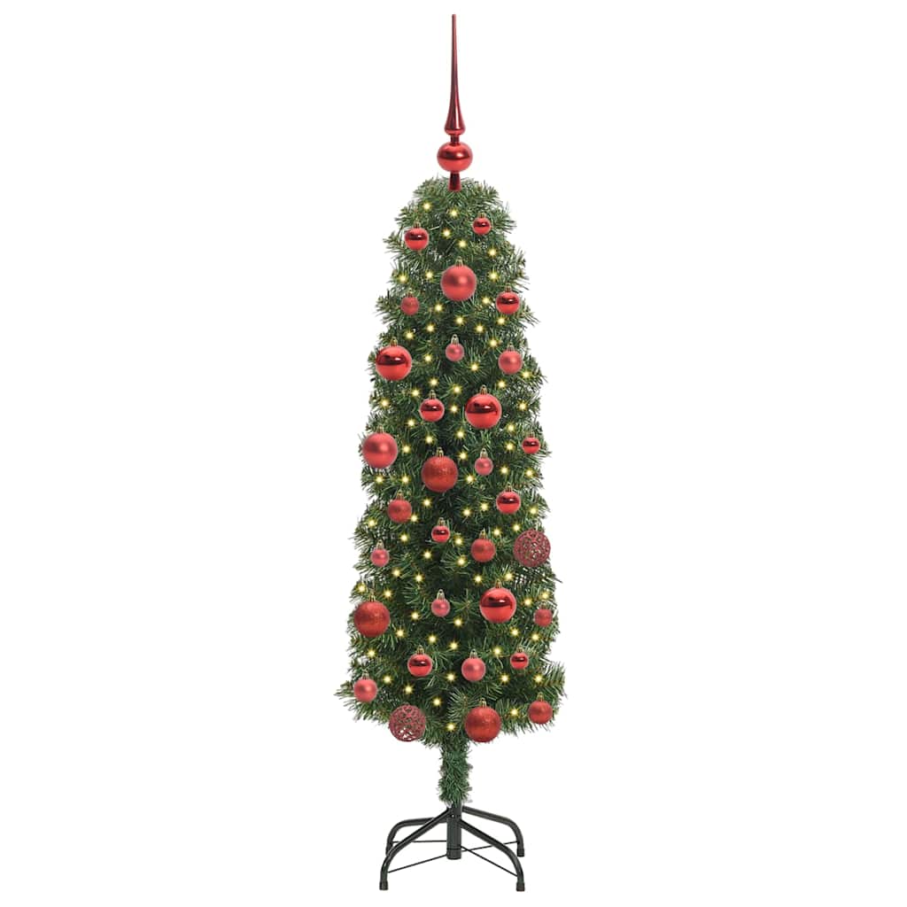 Vidaxx albero di Natale artificiale verde 150 cm PVC, acciaio e plastica