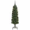 Vidaxx albero di Natale artificiale verde 150 cm PVC, acciaio e plastica