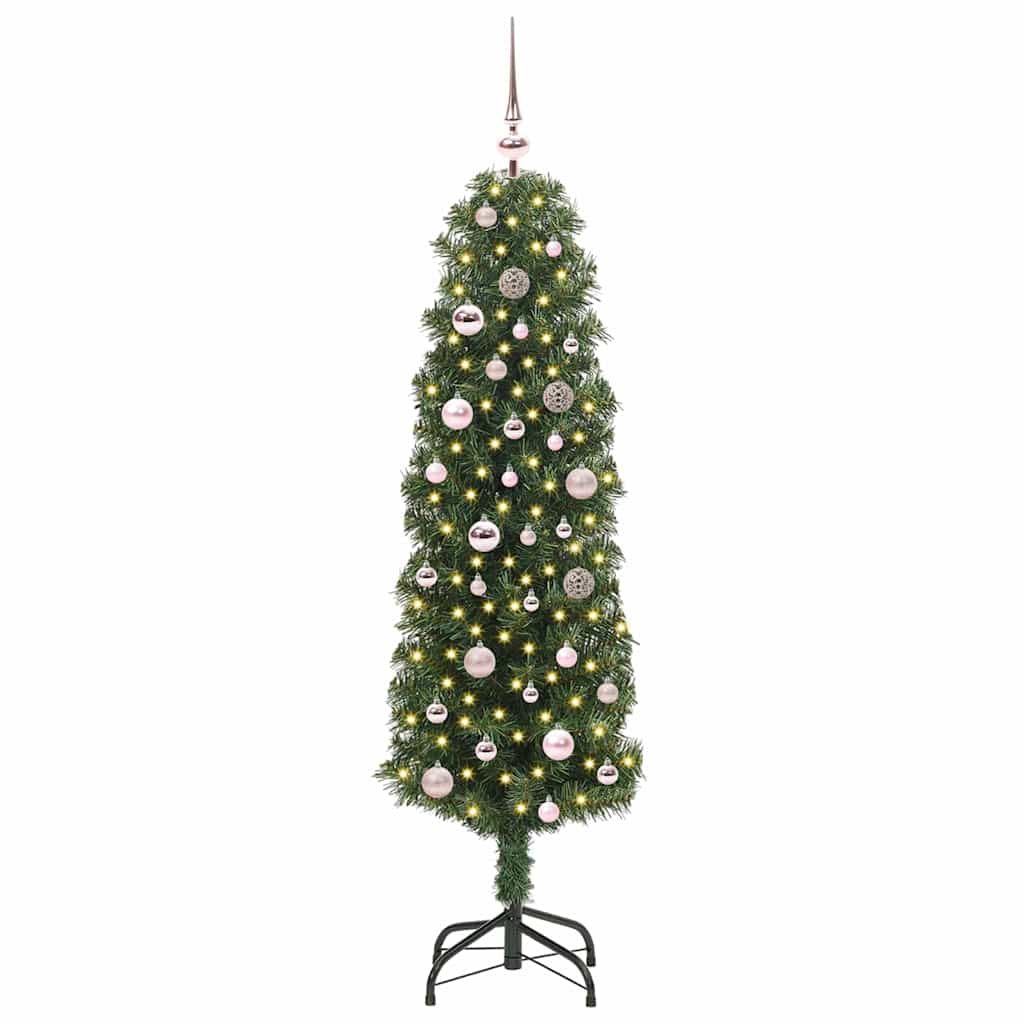 Vidaxx albero di Natale artificiale verde 150 cm PVC, acciaio e plastica