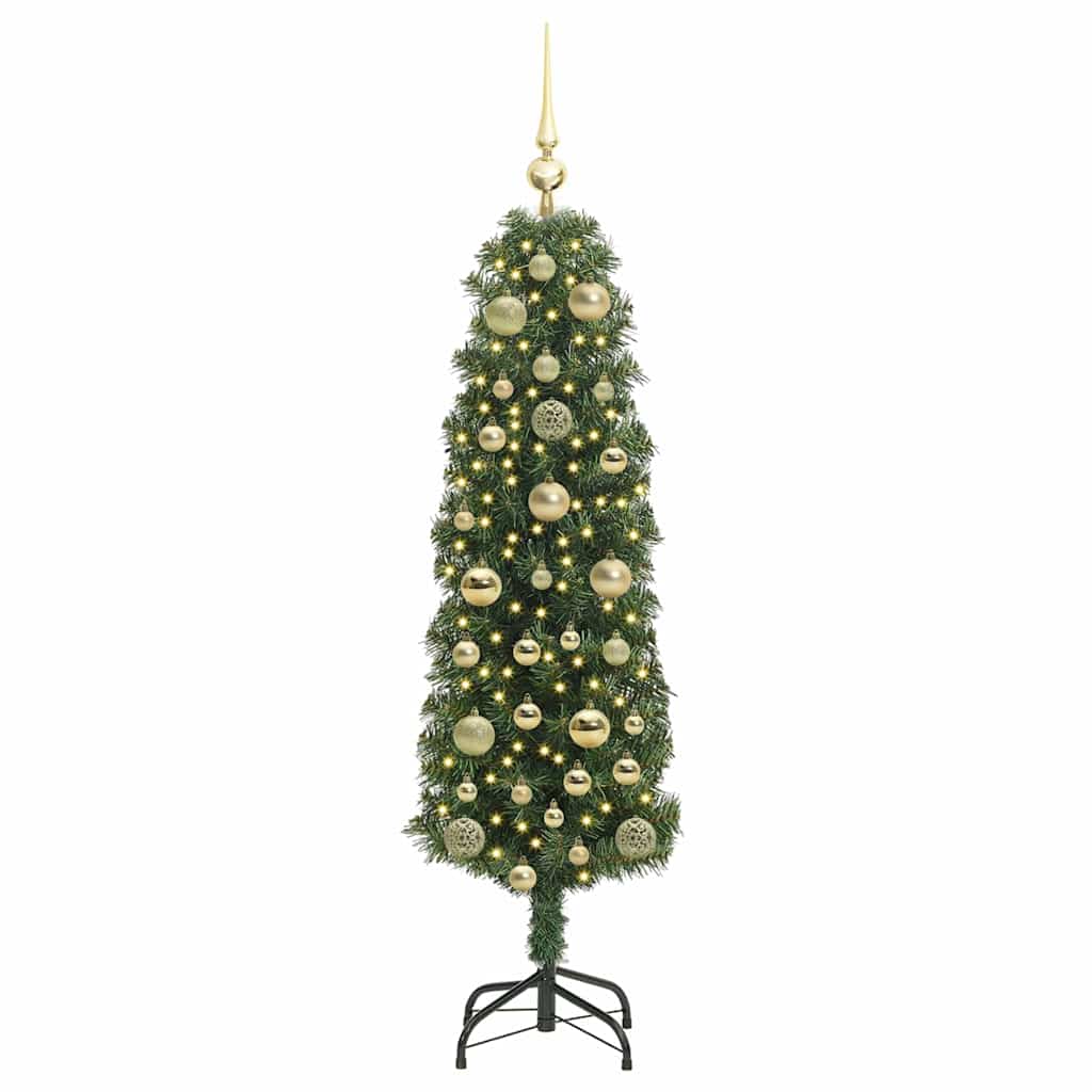 Vidaxx árbol de Navidad artificial verde 150 cm PVC y acero y plástico