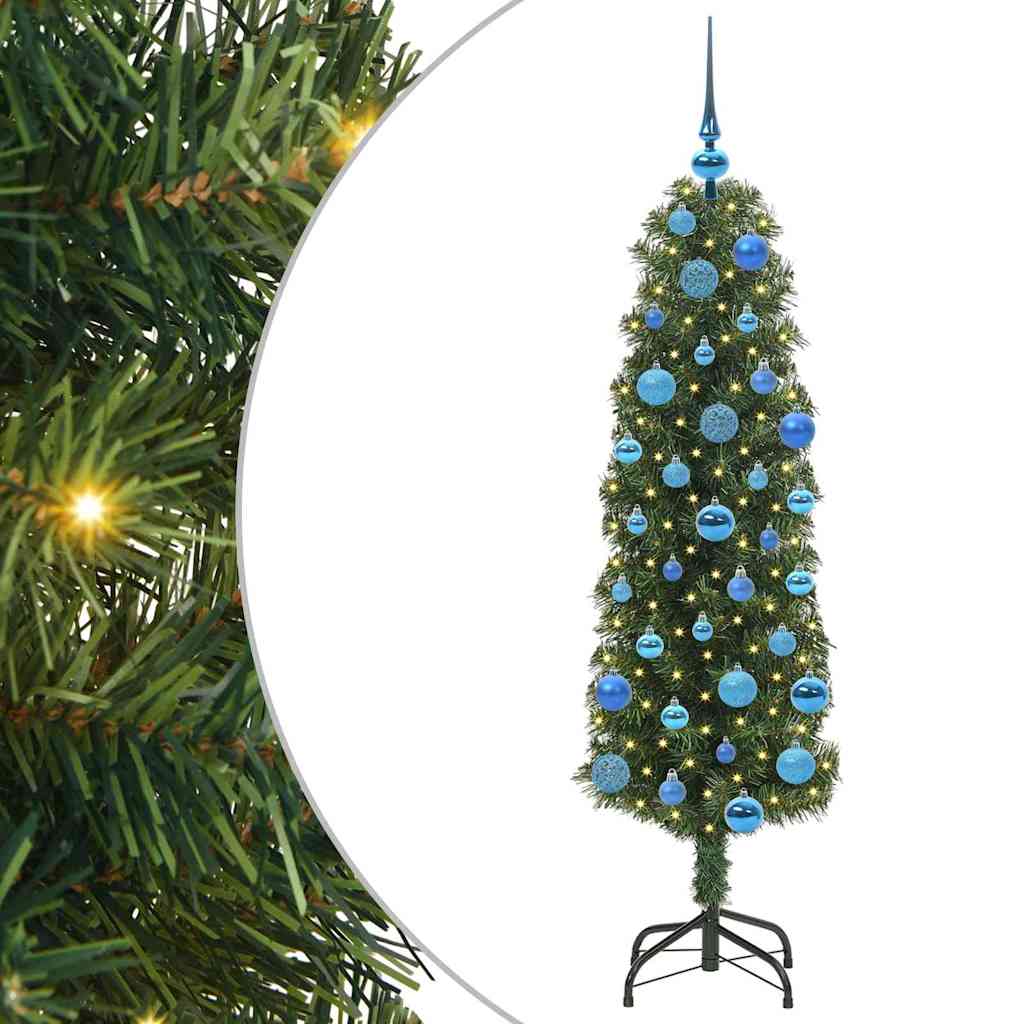 Vidaxx árbol de Navidad artificial verde 150 cm PVC y acero y plástico