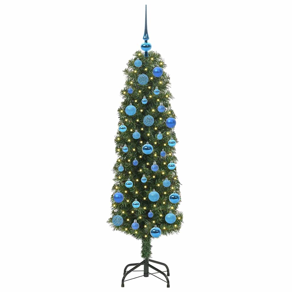 Vidaxx árbol de Navidad artificial verde 150 cm PVC y acero y plástico