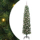 Vidaxx albero di Natale artificiale verde 180 cm in PVC e acciaio e plastica