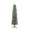 Vidaxx albero di Natale artificiale verde 180 cm in PVC e acciaio e plastica