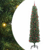 Vidaxx albero di Natale artificiale verde 210 cm PVC, acciaio e plastica