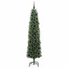 Vidaxx albero di Natale artificiale verde 210 cm PVC, acciaio e plastica