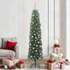 Vidaxx árbol de Navidad artificial verde 210 cm PVC y acero y plástico
